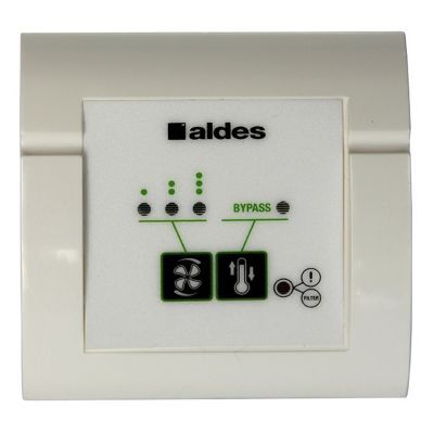 Kit VMC double flux autoréglable Aldes Cube 300