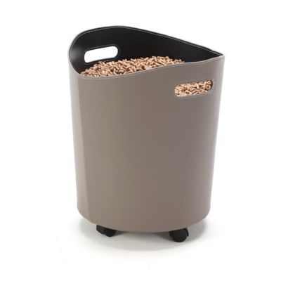 Panier à pellets taupe Omega | Castorama
