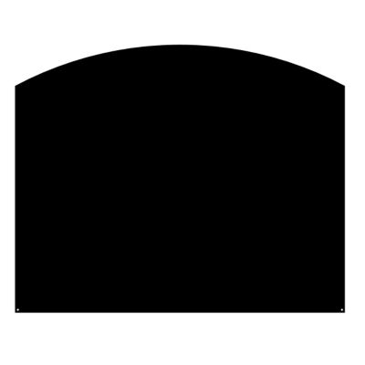 Plaque de sol arrondie Dixneuf 80 x 50 cm