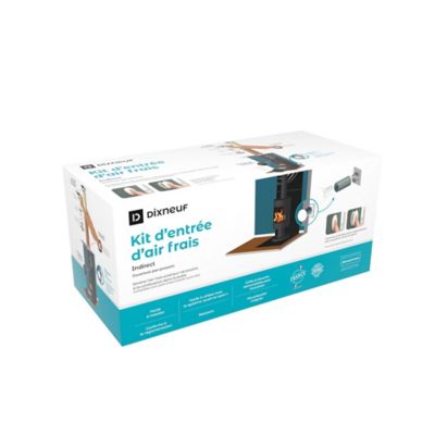 Kit entrée d'air frais indirect blanc Dixneuf - Dixneuf