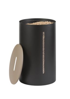 Réservoir à granulés en acier Dixneuf Neos crème