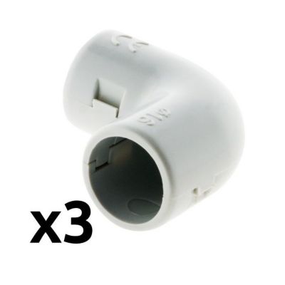 Zenitech équerre IRL pour conduits électriques Ø16 mm