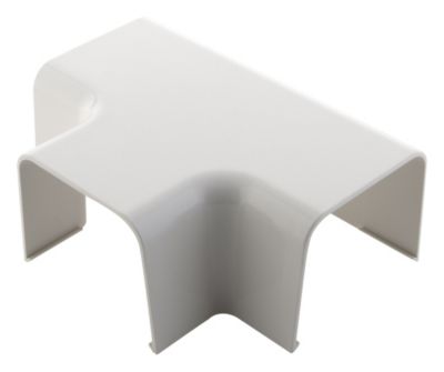 Jonction en Tangle goulotte 80x60mm RAL 9001 Zenitech