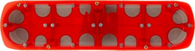 Boîte d'encastrement No Airbox Multiplat 4 postes P40 mm Protec - vue 2
