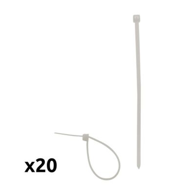 Zenitech Colliers de câblage nylon Lot de 100 - vue 2