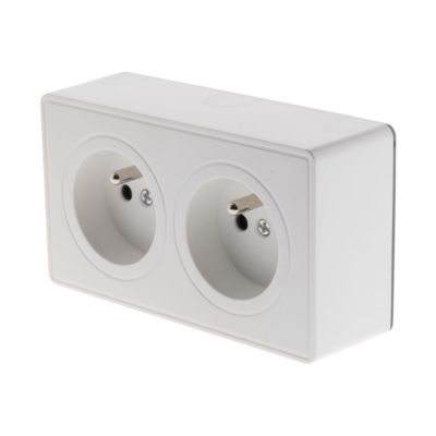 Prise 2P+T en saillie ZENITECH Vulco - vue 8