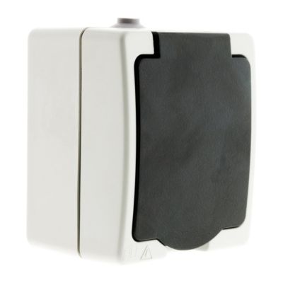 Prise Aquae saillie 2P+T IP54 Zenitech