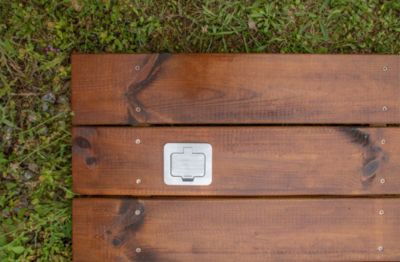 Prise 2 port + aluminium IP55 Thomson