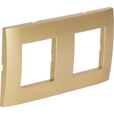 Plaque de finition double Kalya Or Zenitech - vue 2