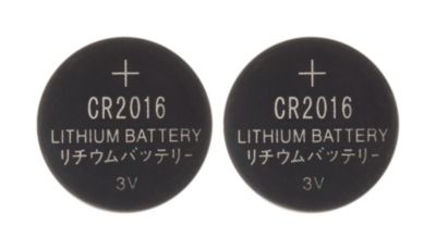 Pack de 2 piles lithium bouton CR2016 Thomson