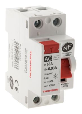 Thomson Interrupteur Différentiel Type AC - vue 8