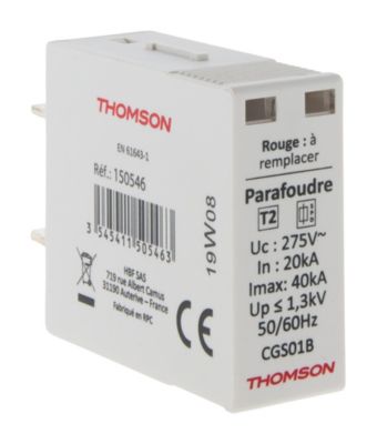 Thomson Cartouche pour parafoudre modulaire