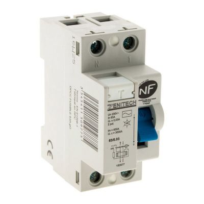 Zenitech Interrupteur différentiel - vue 2