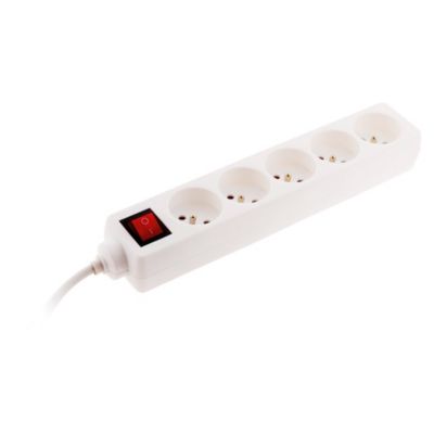 Bloc multiprise 5 prises 2P+T Zenitech