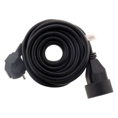 Rallonge électrique ZENITECH 5m câble HO5VVF 3G1.5