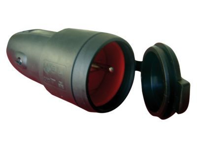 Fiche caoutchouc femelle 16A IP44 Zenitech