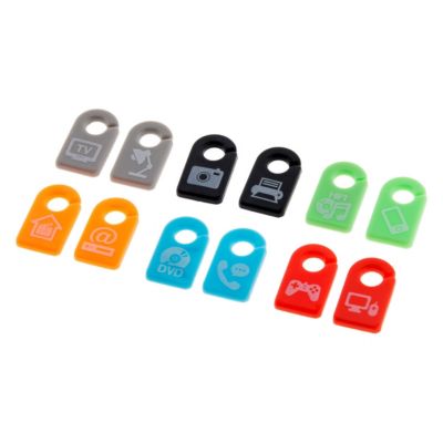 Zenitech Repères câbles 12 pièces