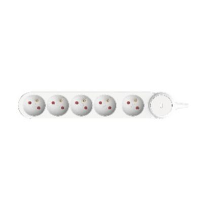 Bloc multiprise Iota 5x16A + interrupteur Zenitech - vue 2