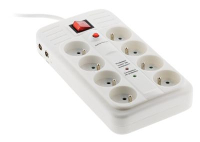 Zenitech Parafoudre 8 prises + RJ11 - vue 2
