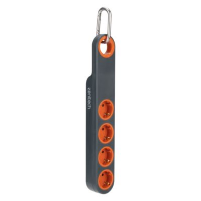 Multiprise Schuko Klipo 4x16A + lumière Zenitech
