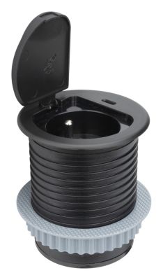 Bloc prise encastrable + clapet + port USB C Otio - vue 2