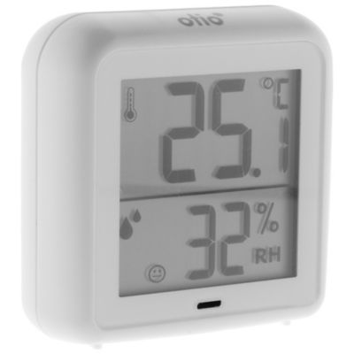 Thermomètrehygromètre numérique plage de température 0 à 50 °C plage d'humidité 1 à 99 % couleur Otio 936073