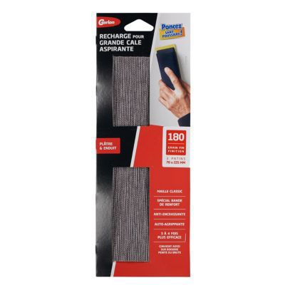 Patin pour grande cale aspirante grain fin, 3 pièces