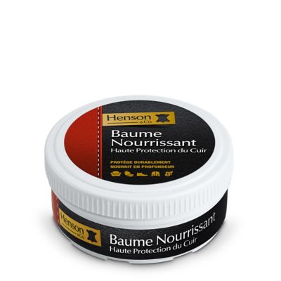 Baume nourrissant haute protection cuir Henson & Co 210 ml