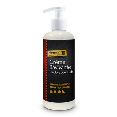 Crème ravivante cuir incolore Henson & Co 250ml