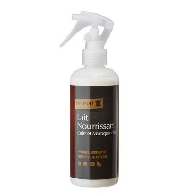 Lait nourrissant cuirs et maroquinerie Henson & Co 250ml