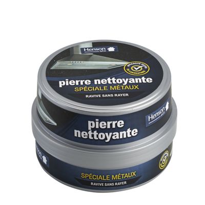 Pierre nettoyante spéciale métaux Henson Gerlon 300g