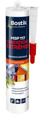 Mastic de Fixation Bostik MSP 117 pour Conditions Extrêmes Cartouche 290 ml