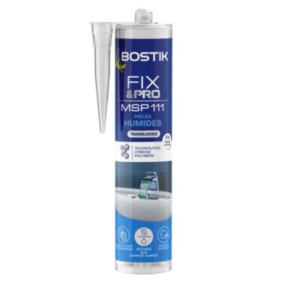MASTIC FIXPRO MSP111 PIECE HUMID.290ML BOSTIK 30628453