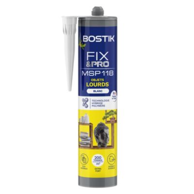 MASTIC FIXPRO MSP118 OBJET LOURD 290ML BOSTIK 30621109