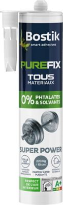 Colle Purefix tous travaux Bostik Super Power 290 ml