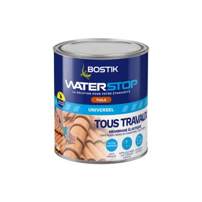 Membrane d'étanchéité Bostik Waterstop universel tuile 1 kg