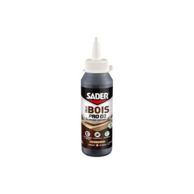 Colle bois Sader pro D3 transparente