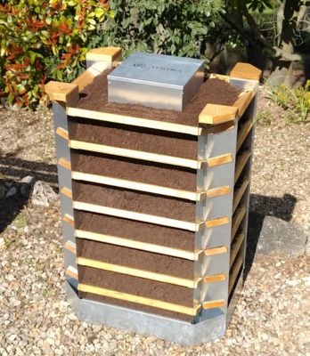 Carré potager composteur Jany Vertika