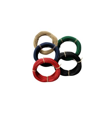 Fil de chanvre naturel Jany France 25m rouge ép.3mm