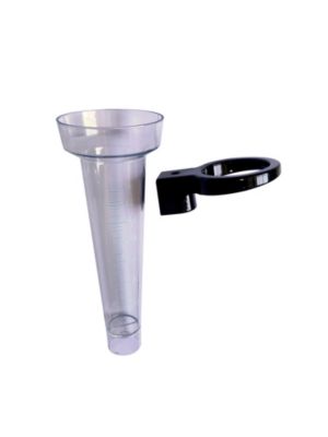 Pluviamètre avec support