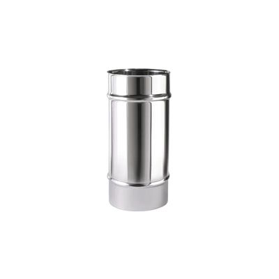 Élément droit de raccordement ISOTIP JONCOUX TYRAL Inox 304 Longueur 033m Ø139mm