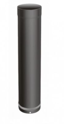 Joncoux Rallonge télescopique pour tuyau Apollo simple paroi en acier Email 0.7mm D.80 et de 60 à 240mm de hauteur