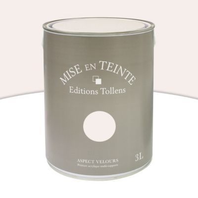 Peinture murs et boiseries Tollens Mise en teinte bois flotté mat velours 3L
