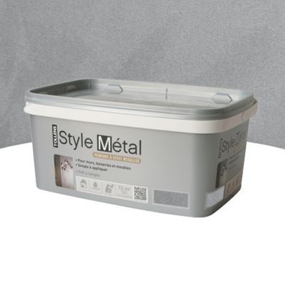 Peinture à effet métalisé Acier 1.5L