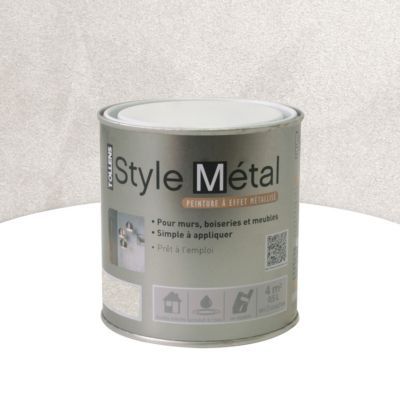 Peinture à effet métalisé Mercure 500ML