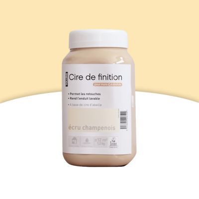Cire acrylique Écru champagnois Murs d'autrefois 1,2Kg