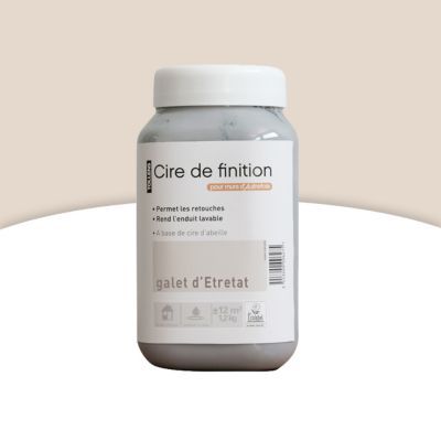 Cire acrylique Galet d'étretat Murs d'autrefois 1,2Kg