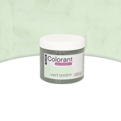 Colorant peinture décorative Smoothie Vert tendre 200g