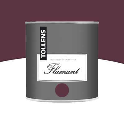Peinture murs et boiseries Tollens Flamant Sommelier Mat 0,5L