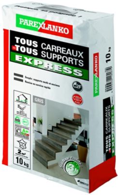 Colle tous carreaux tous supports Express Parexlanko 10 kg